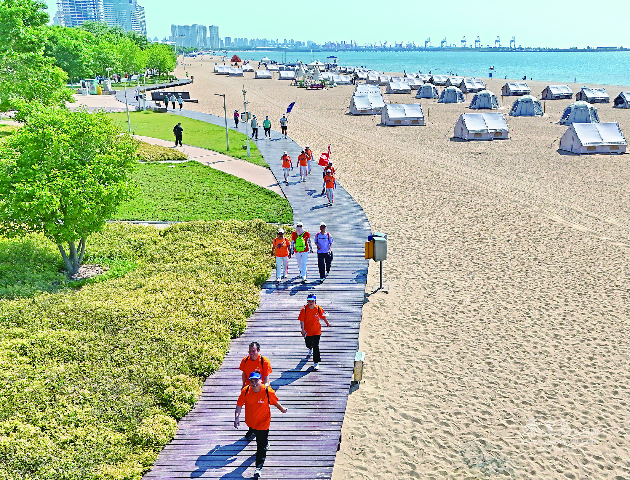 第21屆世界徒步大會(huì)在秦皇島市舉辦